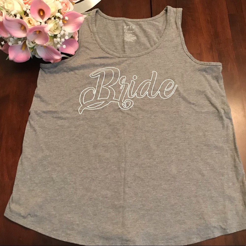 Apt. 9 Bride tank top size large